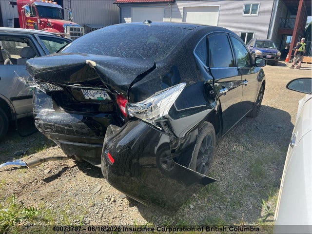 2014 Nissan Sentra S/sv/sr/sl მანქანა იყიდება აუქციონზე, vin: 3N1AB7AP6EL688005, აუქციონის ნომერი: 40073707