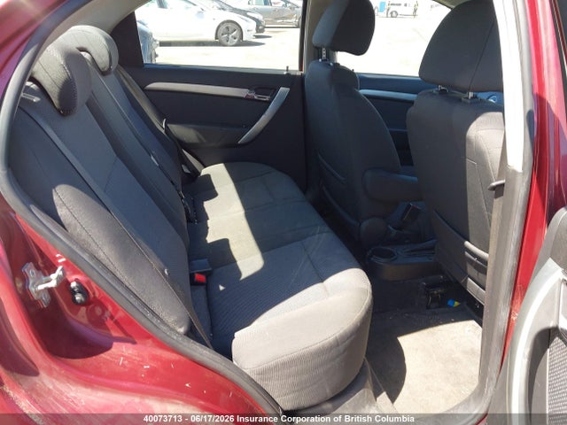 Продажа на аукционе авто 2011 Chevrolet Aveo, vin: 3G1TC5DG3BL147744, номер лота: 40073713
