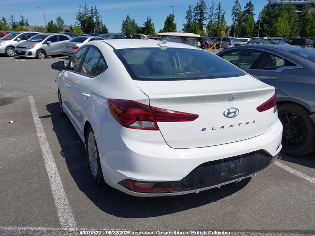 Aukcja sprzedaży 2019 Hyundai Elantra Sel/value/limited, vin: KMHD84LF5KU740863, numer aukcji: 40070622