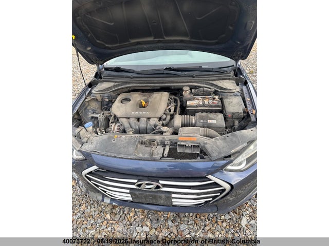 2018 Hyundai Elantra Sel/value/limited მანქანა იყიდება აუქციონზე, vin: KMHD84LF5JU510982, აუქციონის ნომერი: 40073722