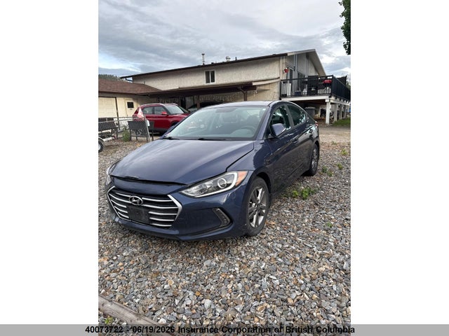 2018 Hyundai Elantra Sel/value/limited მანქანა იყიდება აუქციონზე, vin: KMHD84LF5JU510982, აუქციონის ნომერი: 40073722