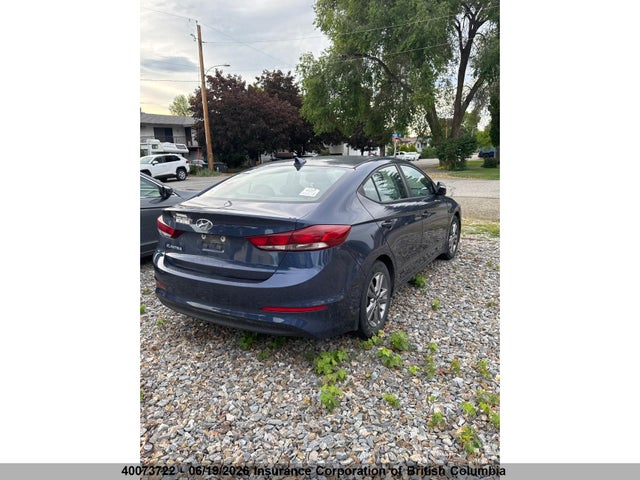 2018 Hyundai Elantra Sel/value/limited მანქანა იყიდება აუქციონზე, vin: KMHD84LF5JU510982, აუქციონის ნომერი: 40073722