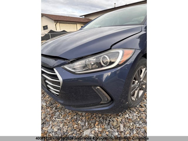 2018 Hyundai Elantra Sel/value/limited მანქანა იყიდება აუქციონზე, vin: KMHD84LF5JU510982, აუქციონის ნომერი: 40073722