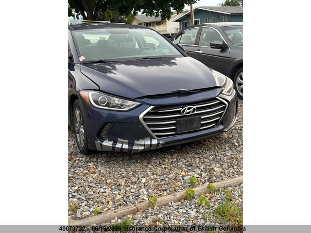 2018 Hyundai Elantra Sel/value/limited მანქანა იყიდება აუქციონზე, vin: KMHD84LF5JU510982, აუქციონის ნომერი: 40073722