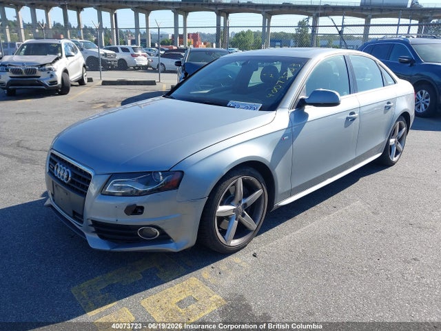 2010 Audi A4 მანქანა იყიდება აუქციონზე, vin: WAUHFCFL4AN025800, აუქციონის ნომერი: 40073723