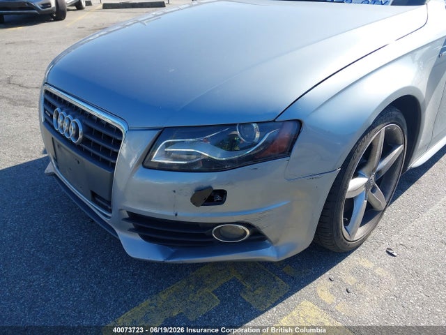 2010 Audi A4 მანქანა იყიდება აუქციონზე, vin: WAUHFCFL4AN025800, აუქციონის ნომერი: 40073723