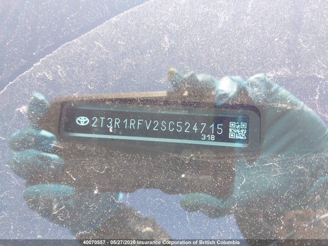 2025 Toyota Rav4 Xle/xle Premium მანქანა იყიდება აუქციონზე, vin: 2T3R1RFV2SC524715, აუქციონის ნომერი: 40070557