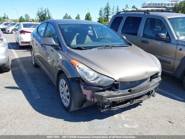 2013 Hyundai Elantra Gls/limited მანქანა იყიდება აუქციონზე, vin: 5NPDH4AE9DH364986, აუქციონის ნომერი: 40071501