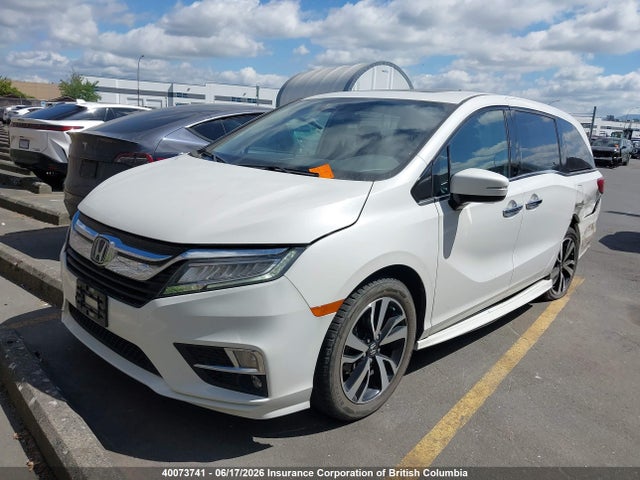 Продаж на аукціоні авто 2020 Honda Odyssey Touring, vin: 5FNRL6H86LB504909, номер лоту: 40073741
