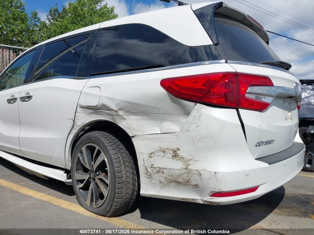 Продаж на аукціоні авто 2020 Honda Odyssey Touring, vin: 5FNRL6H86LB504909, номер лоту: 40073741