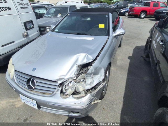 2005 Mercedes-benz Clk 320 მანქანა იყიდება აუქციონზე, vin: WDBTK65J45F121645, აუქციონის ნომერი: 40073748