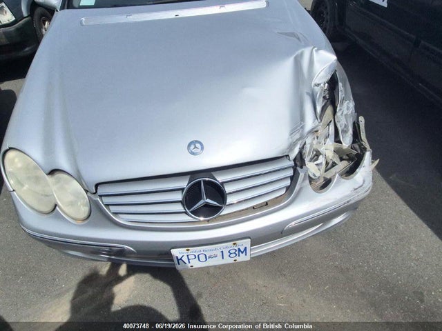 2005 Mercedes-benz Clk 320 მანქანა იყიდება აუქციონზე, vin: WDBTK65J45F121645, აუქციონის ნომერი: 40073748