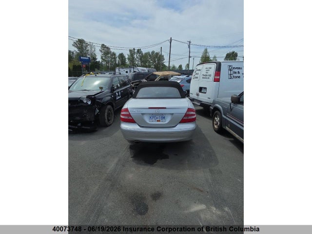 2005 Mercedes-benz Clk 320 მანქანა იყიდება აუქციონზე, vin: WDBTK65J45F121645, აუქციონის ნომერი: 40073748