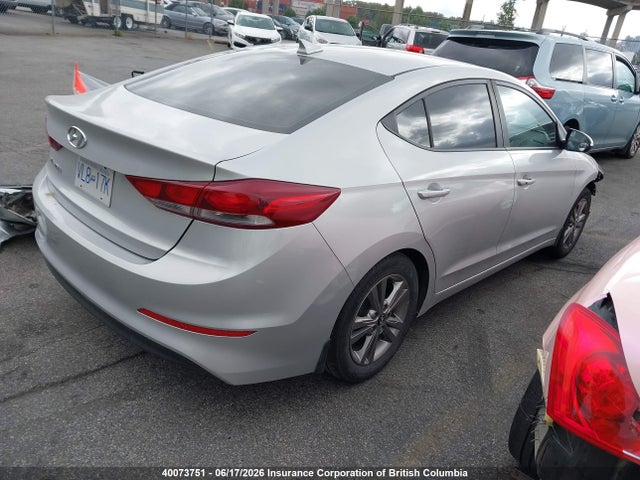 2018 Hyundai Elantra Sel/value/limited მანქანა იყიდება აუქციონზე, vin: KMHD84LF8JU705961, აუქციონის ნომერი: 40073751