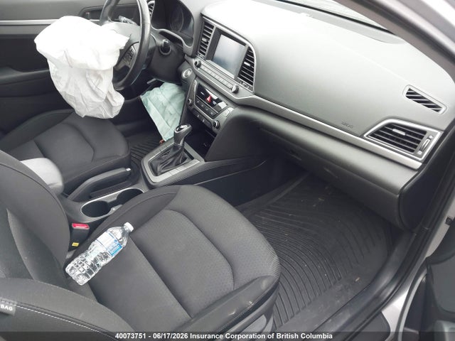 2018 Hyundai Elantra Sel/value/limited მანქანა იყიდება აუქციონზე, vin: KMHD84LF8JU705961, აუქციონის ნომერი: 40073751