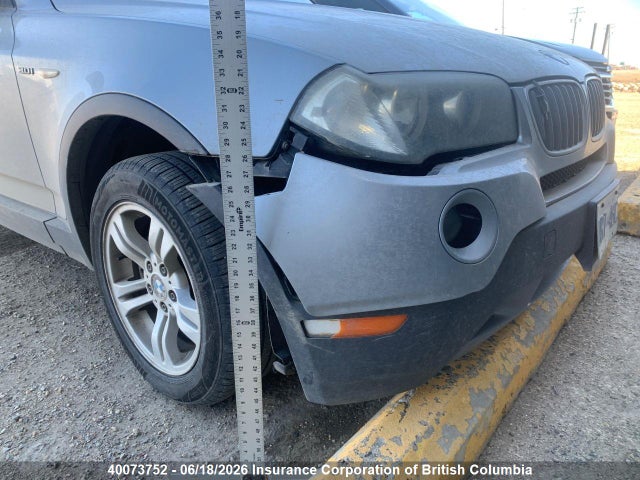 2007 Bmw X3 მანქანა იყიდება აუქციონზე, vin: WBXPC73407WE50628, აუქციონის ნომერი: 40073752