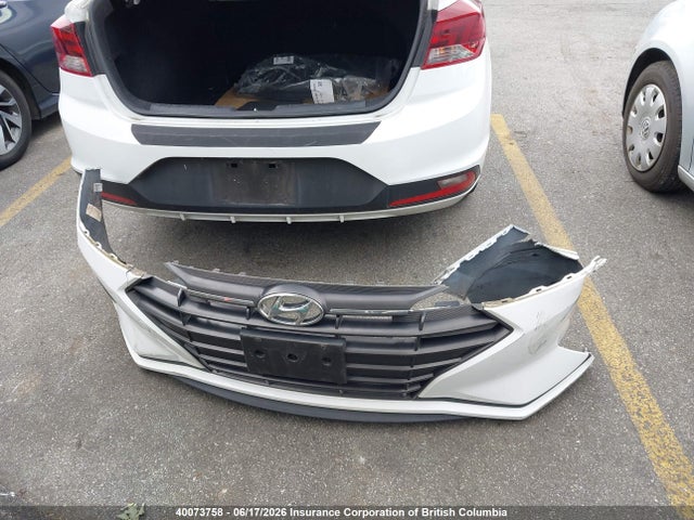 2020 Hyundai Elantra Se მანქანა იყიდება აუქციონზე, vin: KMHD74LF0LU109071, აუქციონის ნომერი: 40073758