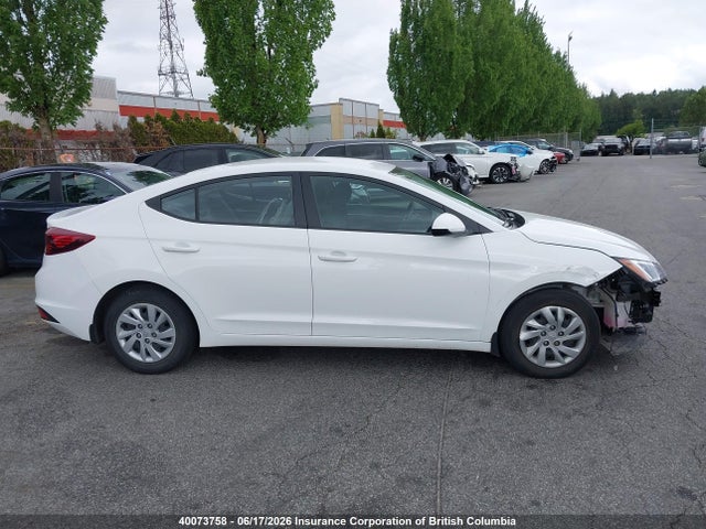2020 Hyundai Elantra Se მანქანა იყიდება აუქციონზე, vin: KMHD74LF0LU109071, აუქციონის ნომერი: 40073758