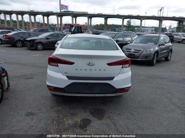 2020 Hyundai Elantra Se მანქანა იყიდება აუქციონზე, vin: KMHD74LF0LU109071, აუქციონის ნომერი: 40073758