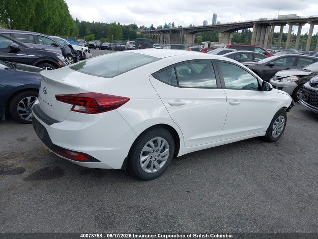 2020 Hyundai Elantra Se მანქანა იყიდება აუქციონზე, vin: KMHD74LF0LU109071, აუქციონის ნომერი: 40073758