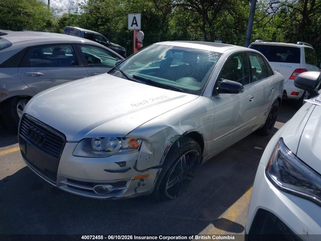 2006 Audi A4 2 Turbo მანქანა იყიდება აუქციონზე, vin: WAUAF68E96A001721, აუქციონის ნომერი: 40072458