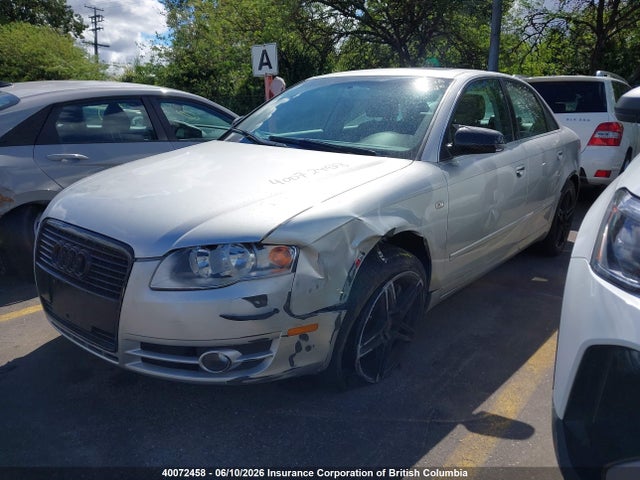 2006 Audi A4 2 Turbo მანქანა იყიდება აუქციონზე, vin: WAUAF68E96A001721, აუქციონის ნომერი: 40072458