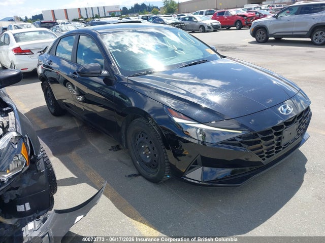 2022 Hyundai Elantra Blue მანქანა იყიდება აუქციონზე, vin: KMHLM4AJ0NU023533, აუქციონის ნომერი: 40073773