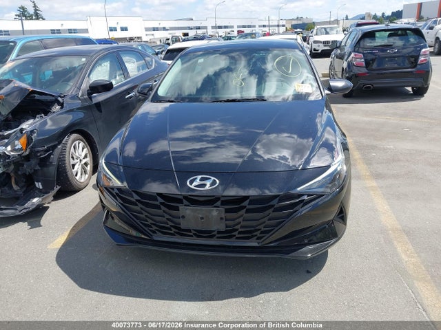 2022 Hyundai Elantra Blue მანქანა იყიდება აუქციონზე, vin: KMHLM4AJ0NU023533, აუქციონის ნომერი: 40073773