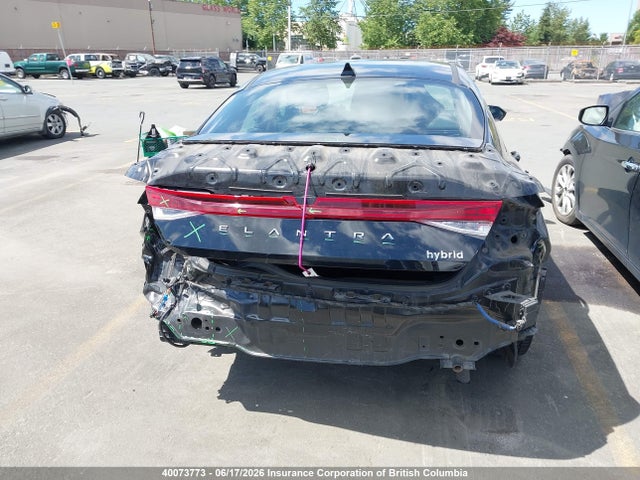 2022 Hyundai Elantra Blue მანქანა იყიდება აუქციონზე, vin: KMHLM4AJ0NU023533, აუქციონის ნომერი: 40073773