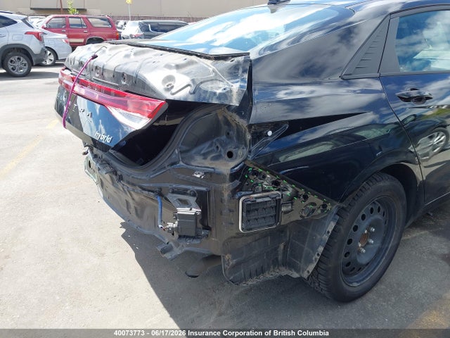 2022 Hyundai Elantra Blue მანქანა იყიდება აუქციონზე, vin: KMHLM4AJ0NU023533, აუქციონის ნომერი: 40073773
