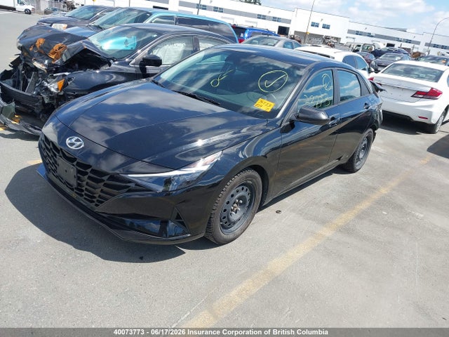 2022 Hyundai Elantra Blue მანქანა იყიდება აუქციონზე, vin: KMHLM4AJ0NU023533, აუქციონის ნომერი: 40073773