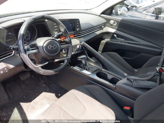 2022 Hyundai Elantra Blue მანქანა იყიდება აუქციონზე, vin: KMHLM4AJ0NU023533, აუქციონის ნომერი: 40073773