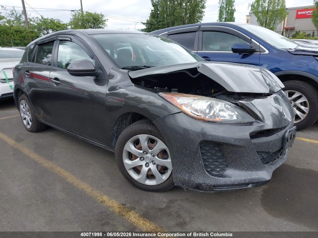 2013 Mazda 3 I მანქანა იყიდება აუქციონზე, vin: JM1BL1KF0D1823809, აუქციონის ნომერი: 40071998