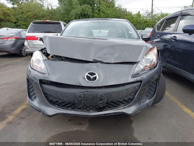 2013 Mazda 3 I მანქანა იყიდება აუქციონზე, vin: JM1BL1KF0D1823809, აუქციონის ნომერი: 40071998