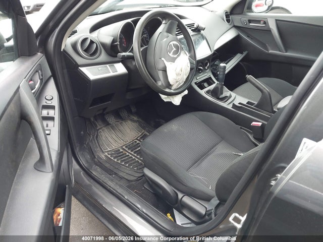2013 Mazda 3 I მანქანა იყიდება აუქციონზე, vin: JM1BL1KF0D1823809, აუქციონის ნომერი: 40071998