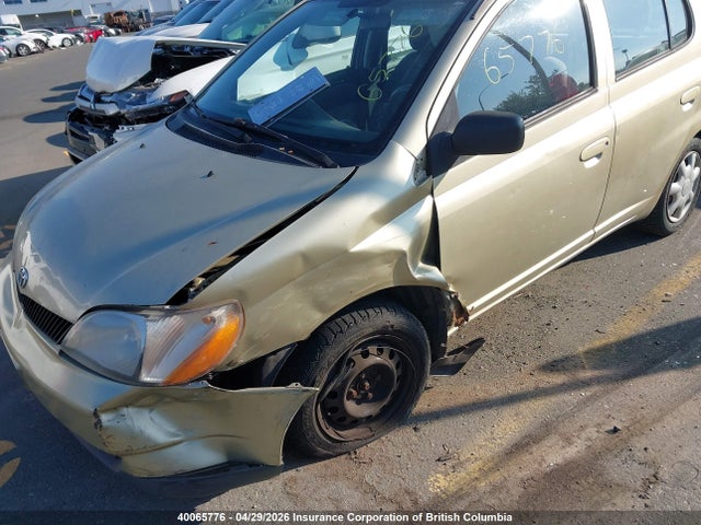 2000 Toyota Echo მანქანა იყიდება აუქციონზე, vin: JTDBT1236Y0087248, აუქციონის ნომერი: 40065776