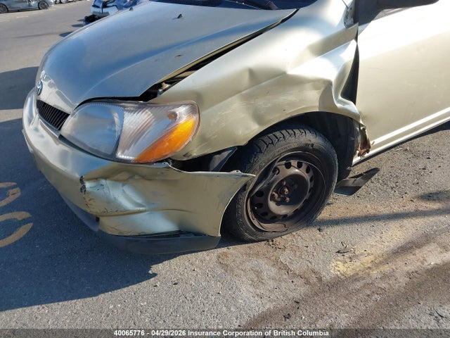 2000 Toyota Echo მანქანა იყიდება აუქციონზე, vin: JTDBT1236Y0087248, აუქციონის ნომერი: 40065776