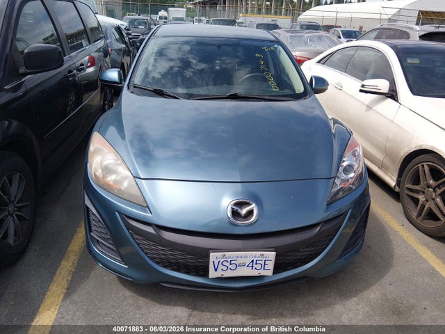 2010 Mazda 3 I მანქანა იყიდება აუქციონზე, vin: JM1BL1SF7A1255148, აუქციონის ნომერი: 40071883