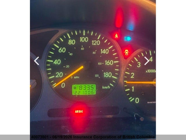 40073801 :رقم المزاد ، JF1GG65502H830067 vin ، 2002 Subaru Impreza 2.5 Ts مزاد بيع