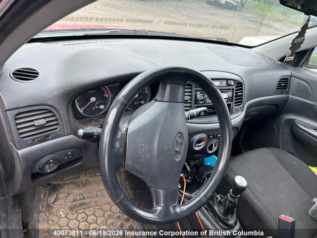 2008 Hyundai Accent Gs მანქანა იყიდება აუქციონზე, vin: KMHCN35C38U066643, აუქციონის ნომერი: 40073811