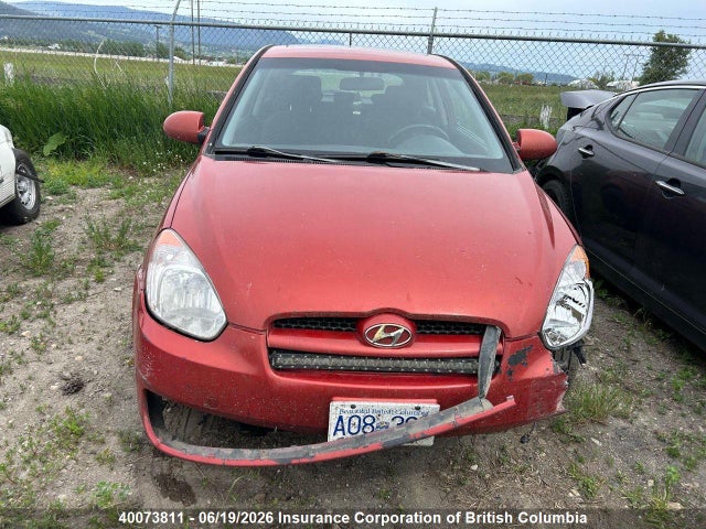 2008 Hyundai Accent Gs მანქანა იყიდება აუქციონზე, vin: KMHCN35C38U066643, აუქციონის ნომერი: 40073811