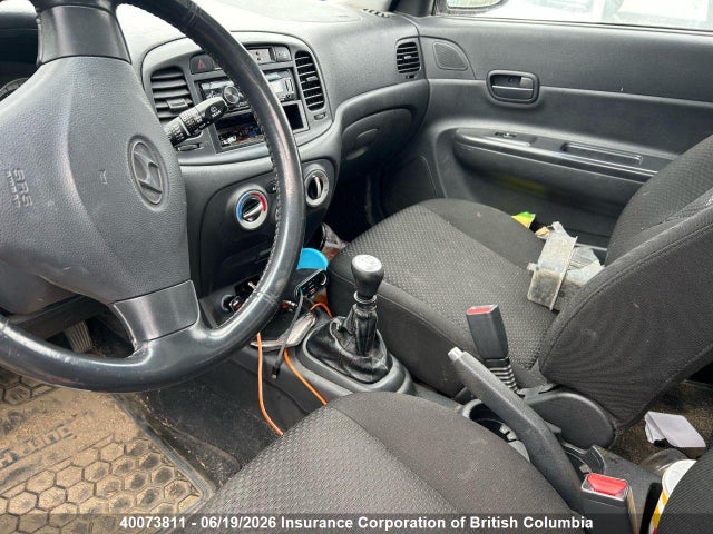 2008 Hyundai Accent Gs მანქანა იყიდება აუქციონზე, vin: KMHCN35C38U066643, აუქციონის ნომერი: 40073811