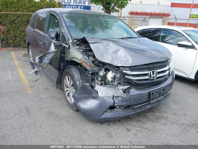 Продаж на аукціоні авто 2016 Honda Odyssey Se, vin: 5FNRL5H39GB502799, номер лоту: 40073820