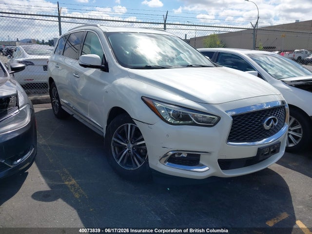 Auction sale of the 2017 Infiniti Qx60, vin: 5N1DL0MM2HC526562, lot number: 40073839