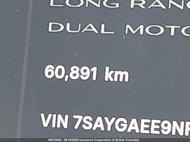 Tesla Model Y 2022 7SAYGAEE9NF550401 Image 16