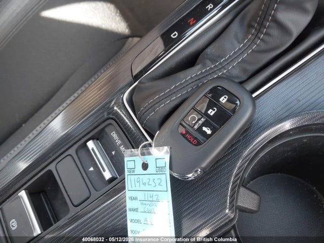 Продажа на аукционе авто 2026 Honda Civic Sport/sport Touring, vin: 2HGFE4F82TH009722, номер лота: 40068032