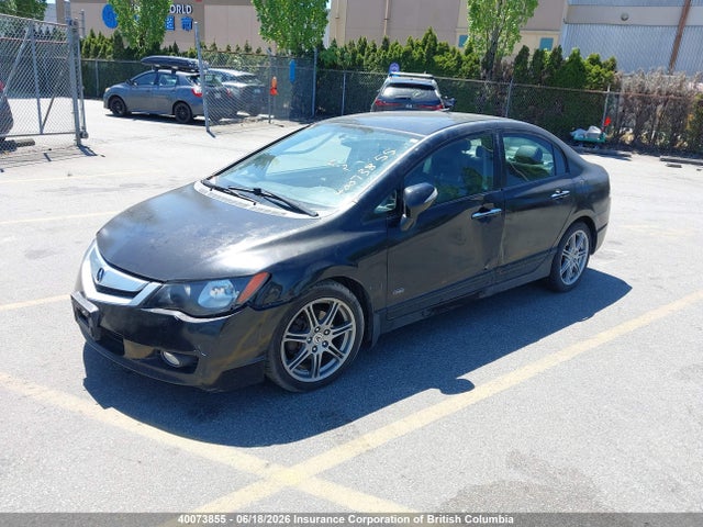 40073855 :رقم المزاد ، 2HHFD5F72AH200629 vin ، 2010 Acura Csx مزاد بيع