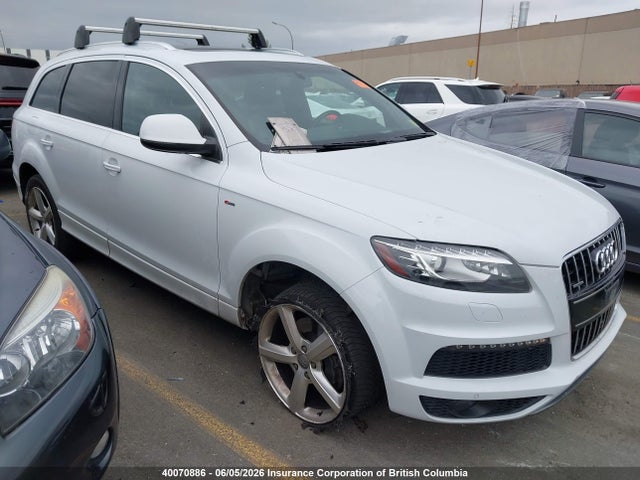 40070886 :رقم المزاد ، WA1WMCFE1DD008054 vin ، 2013 Audi Q7 Prestige مزاد بيع