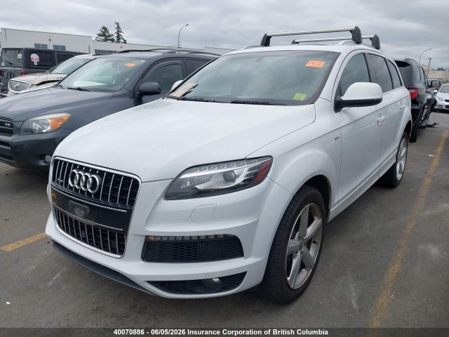 2013 Audi Q7 Prestige მანქანა იყიდება აუქციონზე, vin: WA1WMCFE1DD008054, აუქციონის ნომერი: 40070886