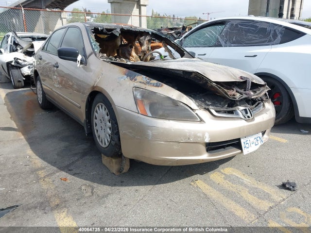 Продаж на аукціоні авто 2004 Honda Accord Dx, vin: 1HGCM56154A800745, номер лоту: 40064735